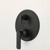 Aspirations 2-Handle 2 or 3 Way Shower Diverter Trim with Discrete Cartridge // MATTE BLACK // 233875_Aspirations_EnvironmentCloseUp_TU061740.243_0001_Nov2023_CDNwebp.webp