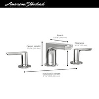 Studio® S Bathtub Faucet With Lever Handles for Flash® Rough-In Valve // CHROME // 67968_AS_Studio_S_T105900_Infographic_CDNwebp.webp