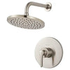Studio® S 2.5 gpm/ 6.8 L/min  Shower Only Trim With Rain Showerhead With Double Ceramic Balance Cartridge With Lever Handle //   BRUSHED NICKEL // 131879_TU105507295_2_CDNwebp.webp