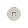Aspirations Pressure Balance Valve Trim With Double Ceramic Pressure Balance Cartridge and Lever Handle // BRUSHED NICKEL // 155519_Aspirations_SiloFront_tu061500.295_0001_Jan2023_CDNwebp.webp
