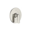 Aspirations Pressure Balance Valve Trim With Double Ceramic Pressure Balance Cartridge and Lever Handle // BRUSHED NICKEL // 155550_Aspirations_SiloRight_tu061500.295_0001_Jan2023_CDNwebp.webp