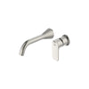 [7061461.295] Aspirations Single Handle Wall-Mount Faucet 1.2 gpm/4.5 L/min With Lever Handle - Brushed Nickel