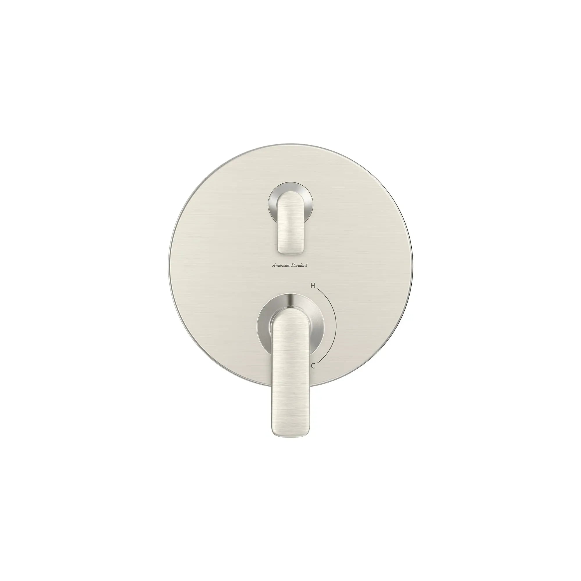 Monomando con desviador para regadera Aspirations™ // BRUSHED NICKEL // 155656_Aspirations_SiloFront_tu061740.295_0001_Jan2023_CDNwebp.webp