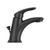 Colony® PRO Single Hole Single-Handle Bathroom Faucet 1.2 gpm/4.5 L/min With Lever Handle // MATTE BLACK // 166352_Colony_SiloSide_7075100.243_0001_Aug2023_CDNwebp.webp