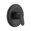 Colony® PRO 1.75 gpm/6.6 L/min Shower Trim Kit With Water-Saving Showerhead, Double Ceramic Pressure Balance Cartridge With Lever Handle // MATTE BLACK // 166380_Colony_SiloRight_TU075500.243_0001_Aug2023_CDNwebp.webp