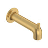 Studio® S 6-Inch Slip-On Diverter Tub Spout // BRUSHED COOL SUNRISE // 166494_StudioS_SiloRight_8888318.GN0_0001_Mar2023_CDNwebp.webp