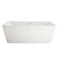 [1680100.002] Freestanding Bathtub Overflow Cover and Drain Kit - Polished Chrome