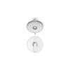 Aspirations 1.8 gpm/6.8L/min Shower Trim Kit With Water-Saving Showerhead and Double Ceramic Pressure Balance Cartridge With Lever Handle // CHROME // 168503_Aspirations_SiloFront_tu061507.002_0001_Feb2023_CDNwebp.webp