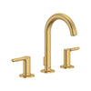 Studio® S 8-Inch Widespread 2-Handle Bathroom Faucet 1.2 gpm/4.5 L/min With Lever Handles // BRUSHED COOL SUNRISE // 168588_StudioS_SiloRight_7105801.GN0_0001_Jan2023_CDNwebp.webp