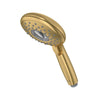 Spectra® Handheld 1.8 gpm/6.8 L/min 5-Inch 4-Function Hand Shower // BRUSHED COOL SUNRISE // 168684_Spectra_SilolLeft_9038154.GN0_0001_Mar2023_CDNwebp.webp