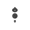 Aspirations 1.8 gpm/6.8 L/min Tub and Shower Trim Kit With Water-Saving Showerhead and Double Ceramic Pressure Balance Cartridge With Lever Handle // MATTE BLACK // 169002_Aspirations_SiloFront_TU061508.243_0001_May2023_CDNwebp.webp