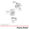 Aspirations 1.8 gpm/6.8 L/min Tub and Shower Trim Kit With Water-Saving Showerhead and Double Ceramic Pressure Balance Cartridge With Lever Handle // CHROME // 169513_Aspirations_Infographic_TU061508_0003_AUG2023_CDNwebp.webp