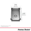 Chive® 33 x 22-Inch Stainless Steel Workstation Kitchen Sink // STAINLESS STL // 187625_Chive_Infographic_18SB9332211WS_0008_OCT2023_CDNwebp.webp