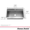 Chive® 33 x 22-Inch Stainless Steel Workstation Kitchen Sink // STAINLESS STL // 187629_Chive_Infographic_18SB9332211WS_0005_OCT2023_CDNwebp.webp