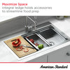Chive® 33 x 22-Inch Stainless Steel Workstation Kitchen Sink // STAINLESS STL // 187633_Chive_Infographic_18SB9332211WS_0001_OCT2023_CDNwebp.webp