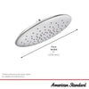 Spectra® Rain 11-Inch 1.8 gpm/6.8 L/min Water-Saving Rain Showerhead // BRUSHED COOL SUNRISE // 187771_Spectra_Infographic_9038001_0003_OCT2023_CDNwebp.webp