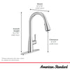 [7418300.002] Fairbury® Single-Handle Pull-Down Dual Spray Kitchen Faucet 1.8 gpm/6.8 L/min With Lever Handle - Polished Chrome