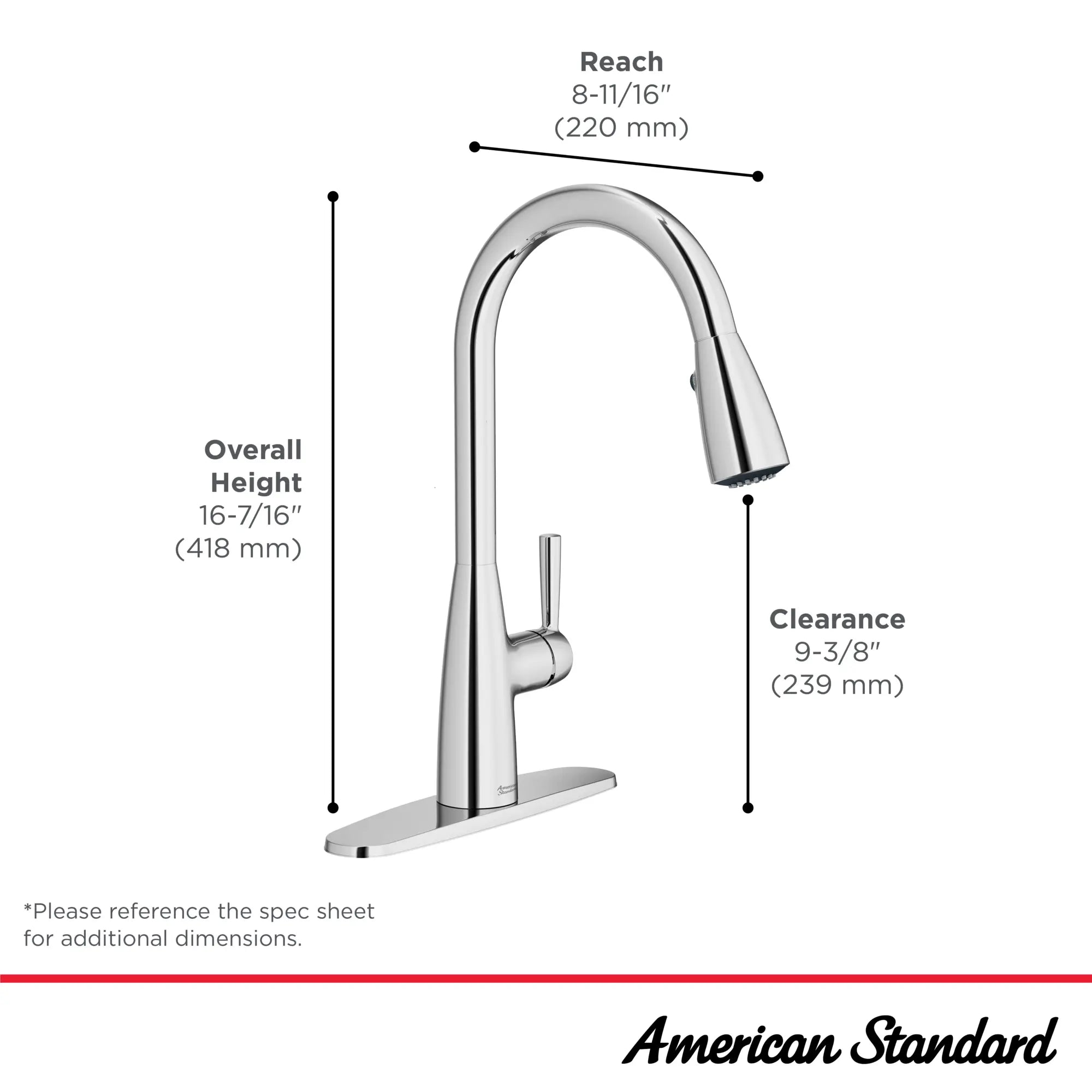 Mezcladora monomando Fairbury 2S // CROMO // 187973_Fairbury_Infographic_7418300_0003_OCT2023_CDNwebp.webp