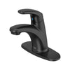 Colony® PRO Single Hole Single-Handle Bathroom Faucet 1.2 gpm/4.5 Lpm Less Drain With Lever Handle // MATTE BLACK // 231635_ColonyPro_SiloLeft_7075104.243_0001_Oct2023_CDNwebp.webp