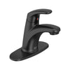 Colony® PRO Single Hole Single-Handle Bathroom Faucet 1.2 gpm/4.5 Lpm Less Drain With Lever Handle // MATTE BLACK // 231637_ColonyPro_SiloRight_7075104.243_0001_Oct2023_CDNwebp.webp