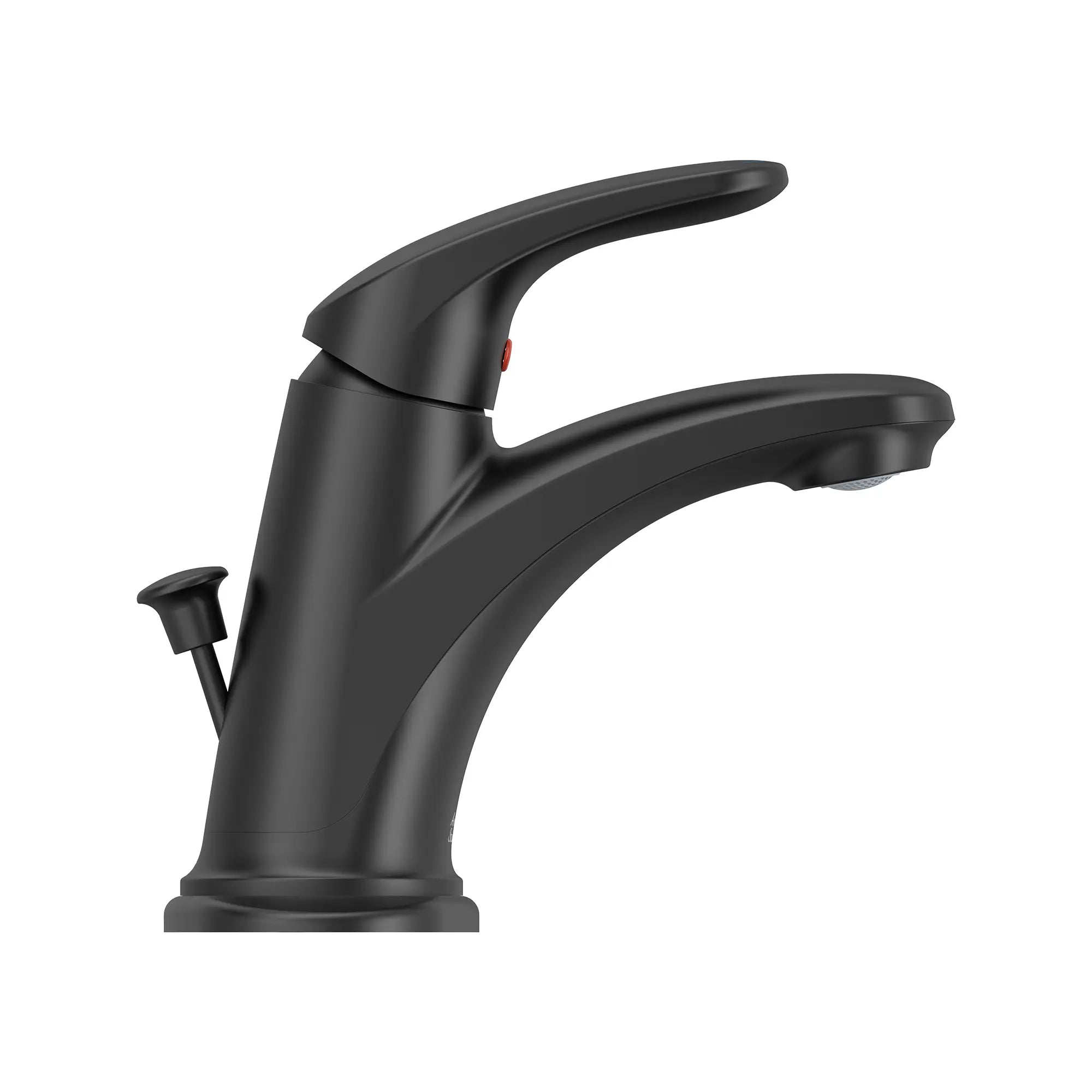 Monomando para lavabo Colony® Pro // MATTE BLACK // 231642_ColonyPro_SiloSide_7075100.243_0001_Oct2023_CDNwebp.webp