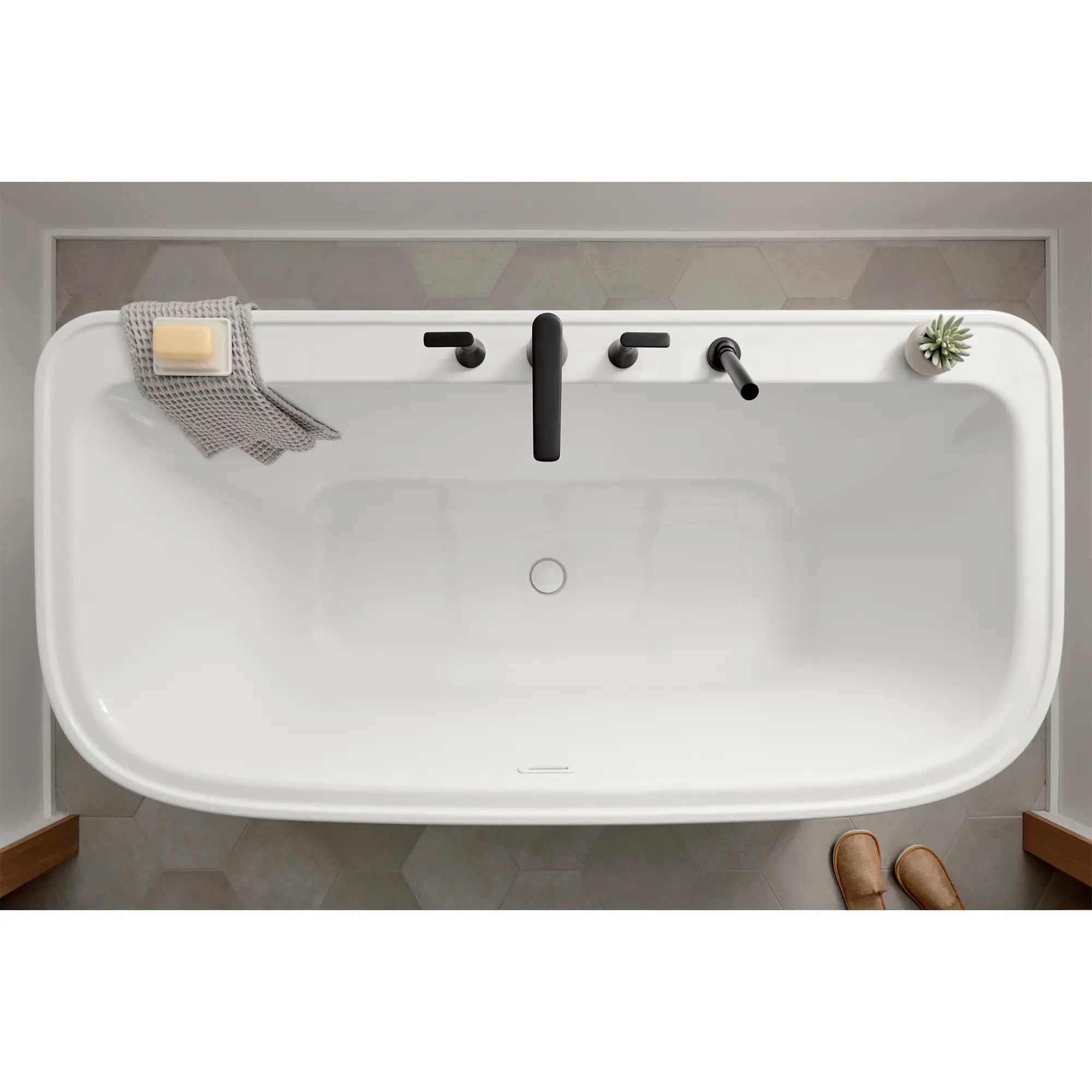 Duomando para tina Aspirations™ // NEGRO MATE // 231956_Aspirations_EnvironmentCloseUp_2677004.020_T061901.243_0002_Nov2023_CDNwebp.webp