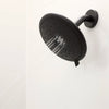 Aspirations 1.8 gpm/6.8L/min Shower Trim Kit With Water-Saving Showerhead and Double Ceramic Pressure Balance Cartridge With Lever Handle // MATTE BLACK // 231966_Aspirations_EnvironmentCloseUp_TU061507.243_0005_Nov2023_CDNwebp.webp