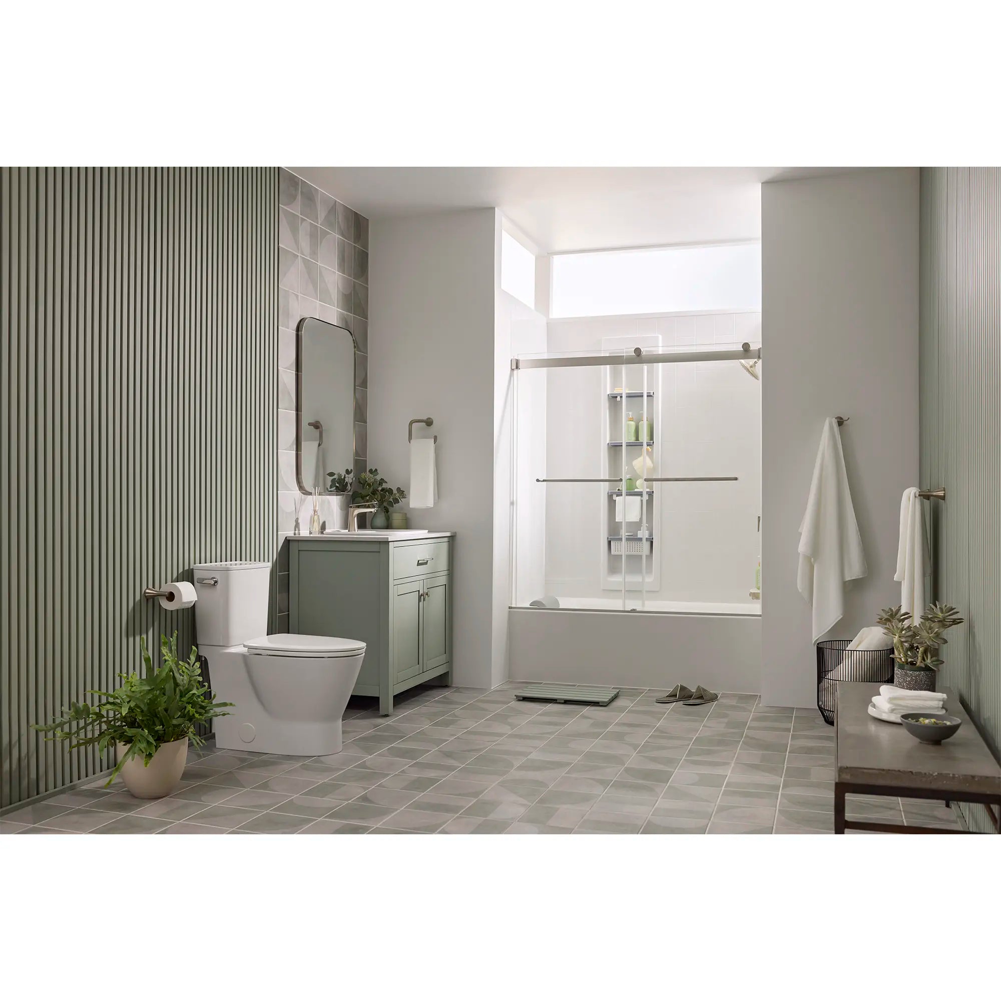 Kit de regadera Aspirations™ // SHOWER / BRUSHED NICKEL // 231991_Aspirations_EnvironmentFull_TU061507.295_8888116.295_2964102.020_7181000_2952BWT32.020_7192000_7194000_AM00853400.295_7061101.295_0003_CDNwebp.webp