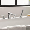 Aspirations 4-Hole 2-Handle Deck Mount Roman Tub Faucet  With Lever Handles and Personal Shower // CHROME // 233894_Aspirations_EnvironmentCloseUp_T061901.002_0002_Nov2023_CDNwebp.webp