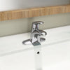 Colony® PRO 4-Inch Centerset Single-Handle Bathroom Faucet 1.2 gpm/4.5 L/min With Lever Handle // CHROME // 234056_ColonyPro_EnvironmentCloseUp_7075000.002_0001_Dec2023_CDNwebp.webp