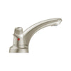 Colony® PRO 4-Inch Centerset 2-Handle Bathroom Faucet 1.2 gpm/4.5 Lpm With Lever Handles //   BRUSHED NICKEL // 239604_Colony_SiloSide_7075200.295_0001_MARCH2024_CDNwebp.webp