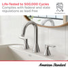 [7013801.243] Delsea 8 in. Widespread Bath Faucet - Matte Black