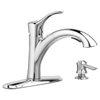 Mesa 1-Handle Pull-Out Kitchen Faucet with Soap Dispenser // CHROME // 32552_9015101.002_CDNwebp.webp