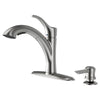 Mesa 1-Handle Pull-Out Kitchen Faucet with Soap Dispenser // STAINLESS STL // 32554_9015101.075_2_CDNwebp.webp