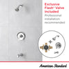 [7508502.002] Bedminister® Tub and Shower Trim Kit With Valve - Polished Chrome