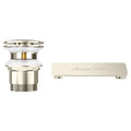 Freestanding Bathtub Overflow Cover and Drain Kit // POLISHED  NICKEL // 47509_1680100013_CDNwebp.webp