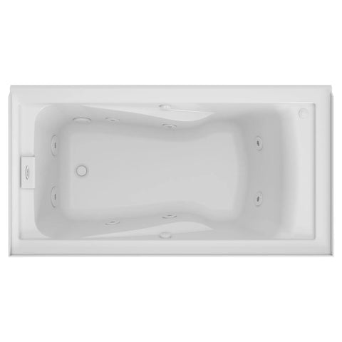 Tina con hidromasaje EverClean® 1524 x 813 mm con delantal integral