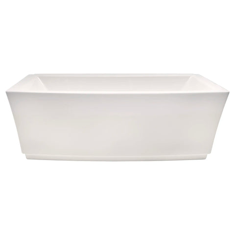 Tina Freestanding Townsend® de 1728 x 915 mm desagüe central con desbordamiento integrado