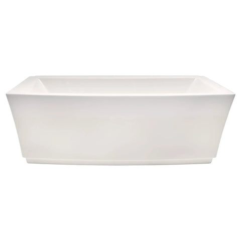 Tina Freestanding Townsend® de 1728 x 915 mm desagüe central con desbordamiento integrado