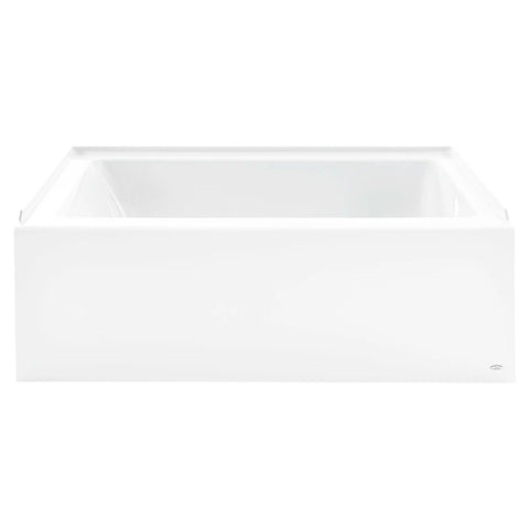 Tina Studio® de 1524 x 813 mm con faldón y desagüe a la derecha integrado