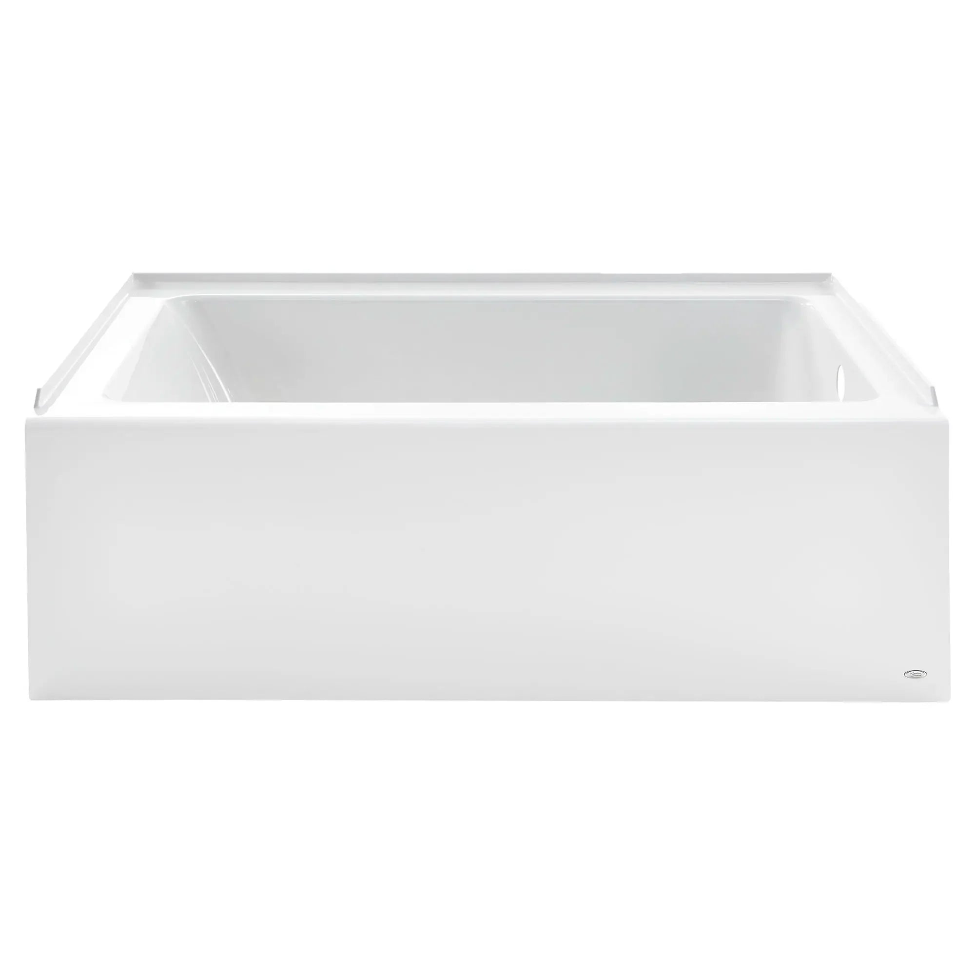 Tina Studio® de 1524 x 813 mm con faldón y desagüe a la derecha integrado // 60 X 32 IN / RIGHT / WHITE // 52514_2946102020_CDNwebp.webp