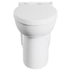 [3075120.020] Studio® Skirted Chair Height Elongated Bowl With Seat - White