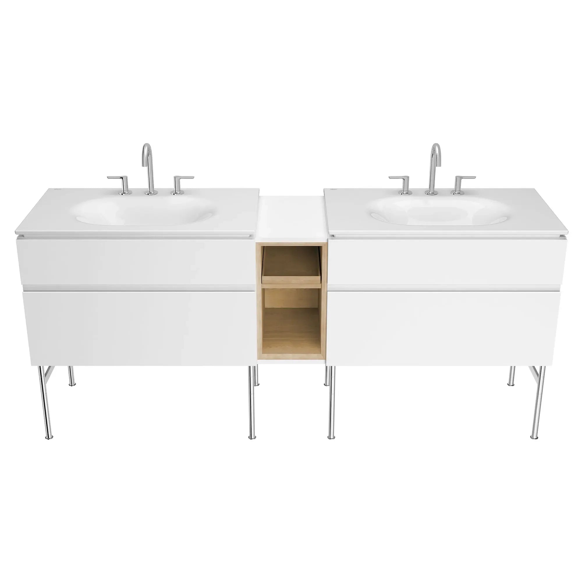 Duomando para lavabo Studio S de 6'' a 12'' // POLISHED CHROME // 63352_8722000002_8726033020_1298008020_8727000020_7105801002_1_CDNwebp_2bc0f722-43b8-4f84-af6c-bca928a4598e.webp