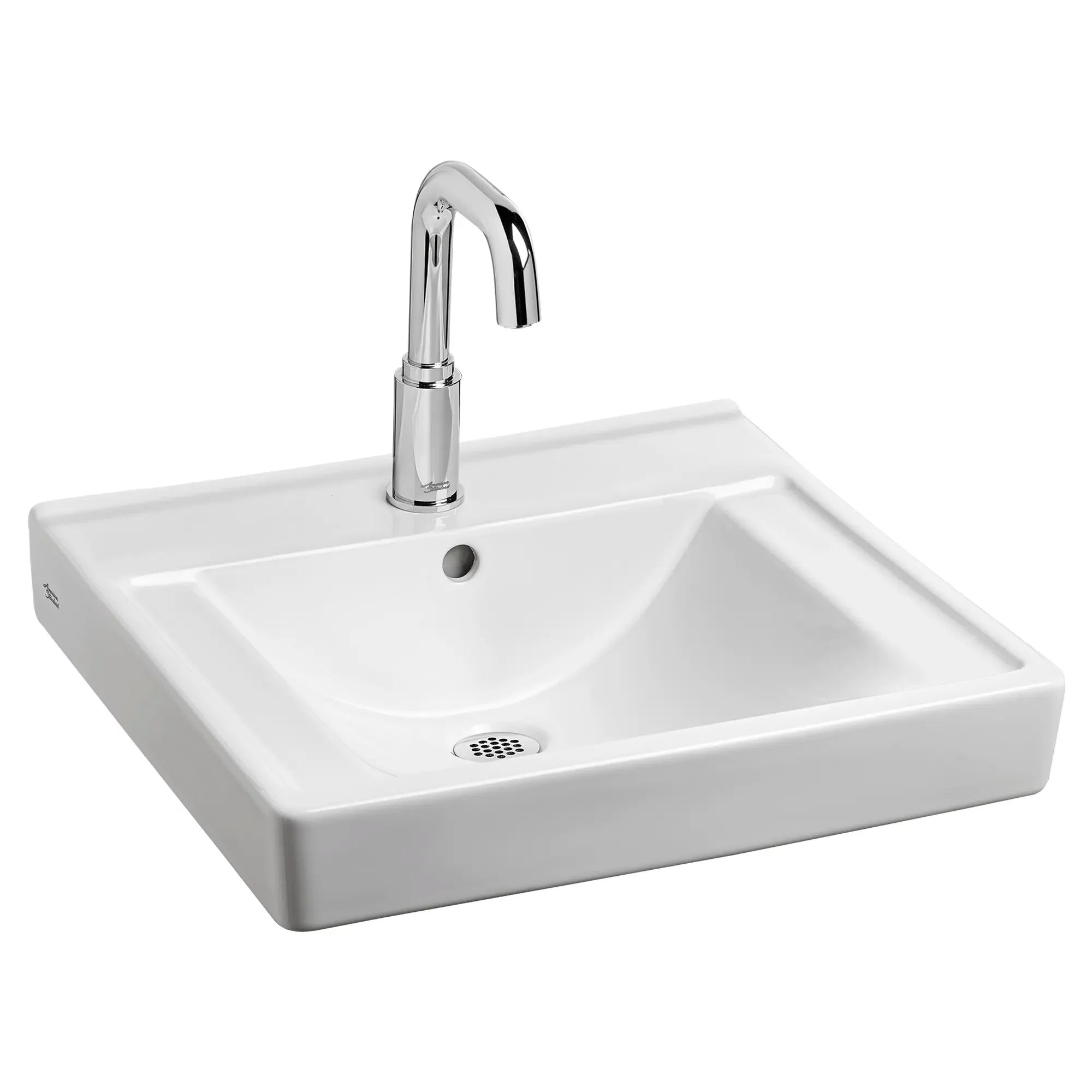 Decorum® Wall-Hung EverClean® Sink With Center Hole Only // WHITE // 63807_9024001EC020_2_CDNwebp.webp