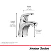 [7075100.002] Colony® PRO Single Hole Single-Handle Bathroom Faucet 1.2 gpm/4.5 L/min With Lever Handle - Polished Chrome