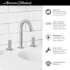 [7105821.243] Studio® S 8-Inch Widespread 2-Handle Bathroom Faucet 1.2 gpm/4.5 L/min With Knob Handles - Matte Black