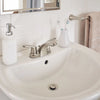 Colony® PRO 4-Inch Centerset 2-Handle Bathroom Faucet 1.2 gpm/4.5 Lpm With Lever Handles //   BRUSHED NICKEL // 76399_B-7075200295_7075202295_7075205295_CDNwebp.webp