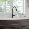 Fairbury® Single-Handle Pull-Down Dual Spray Kitchen Faucet 1.8 gpm/6.8 L/min With Lever Handle // MATTE BLACK // 78933_B-7418300243_1_CDNwebp.webp