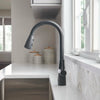 Fairbury® Single-Handle Pull-Down Dual Spray Kitchen Faucet 1.8 gpm/6.8 L/min With Lever Handle // MATTE BLACK // 78942_B-7418300243_3_CDNwebp.webp